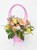 Plăsuță florală pastel