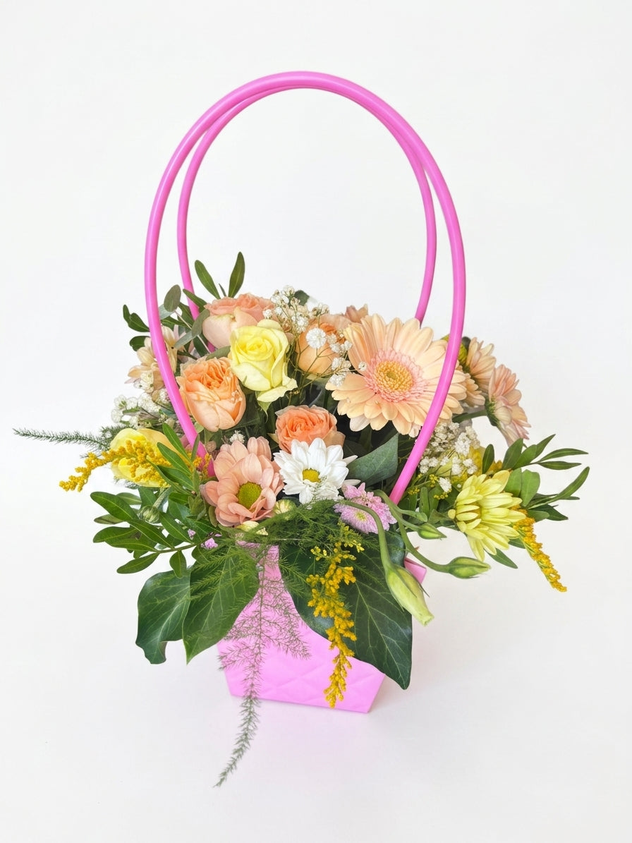 Plăsuță florală pastel