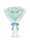 Buchet cu hortensia albastră